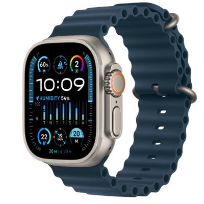 Apple Watch Ultra 2 GPS + Cellular 49 mm – Black titanium case with Ocean band