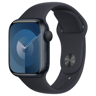 Apple Watch Series 9 45 mm (GPS) – aluminum case with fabric band